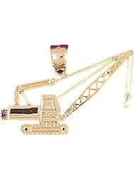 CleverEves 14K Gold Pendant Construction Themed 5.6 - Gram(s)