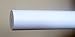 1-3/8 inch Wood Smooth Drapery Rod in White Finish - 8' long
