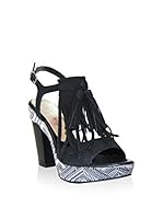 MARTINA BLUE Sandalias de tacón 16-5402NE (Negro)