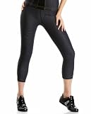BBSP Denim Detailed Zip Leggings