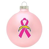 San Diego Chargers Breast Cancer Awareness Pink Ornament