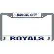Kansas City Royals MLB Chrome License Plate Frame Kansas City Royals MLB Chrome License Plate Frame
