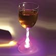 Flashing Light Wine Glass 12 Ounce