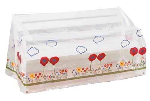 Wenko 5827101100 Schutzhülle Wiese für Gartenbank – Kunststoff, 157 x 76 x 73 cm, transparent