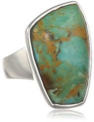 Barse "Basics" Genuine Turquoise Abstract Ring