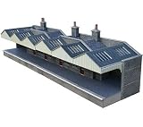 Metcalfe PO231 OO Gauge Card Kit - Parcels Office & Waiting Rooms