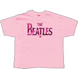 The Beatles - Foil Logo Pink Infant T-Shirt - 18-24 months