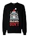 Funny Grumpy Cat Graphic Sweatshirt - Feliz Navi-Don't Funny Holiday Sweater