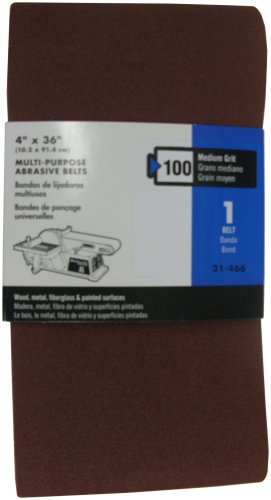 Delta 31-466 4-Inch x 36-Inch 100 Grit Sanding Belt