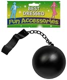 Hen Party Novelty Ball and Chain Prisoner Convict Fancy Dress Fun Accessories