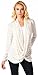 Popana Criss Cross Stripe Cardigan Top - Made in USA
