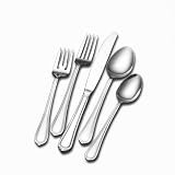 International Silver Nouveau 65-Piece Flatware Set, Service for 12