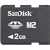 Sandisk Memory Stick Micro M2 2 gb. In retail packaging