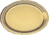 Gold lace cake board - round. Inside 9 1/4