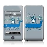 Fishing Bucket Design Apple iPod Touch 1G (1st Gen) Protector Skin Decal Sticker