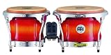 Meinl Free Ride Wood Bongos, Aztec Red Fade 7 Inch and 8.5 Inch - B00275G780