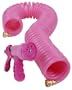 Bond 6929 Pink 50-Foot Coil Garden Hose With Free 8 Pattern Nozzle
