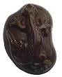 J. Michelle Chocolatier Signature Valrhona Solid White Chocolate Gecko