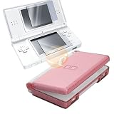 Pink Case for NDS Nintendo DS Lite + Screen Protector