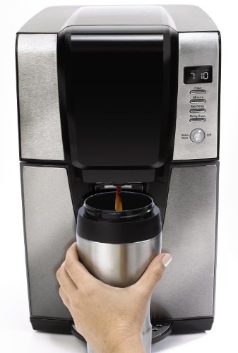 Mr. Coffee BVMC-ZH1 Power Serve 12-Cup Coffeemaker, Stainless Steel