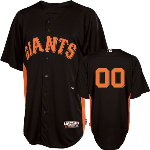 San Francisco Giants Jersey: Any Player Authentic Black On-Field Batting Practice Jersey