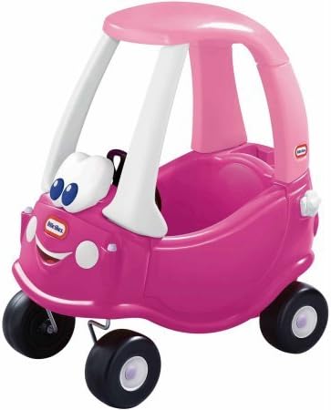 Little Tikes Princess Cozy Coupe Ride-On, Dark Pink Dimensions: 29.5"L x 16.5"W x 33.5"H