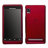 Motorola Droid 2 A955 Rubberized Rose Red Premium Phone Protector Hard Cove ....