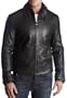 Rock & Republic Men's Montgomery Leather Jacket,Black Eye,X-Large