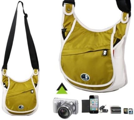 Caseman C11 Protection Cover for Sony HX30, Casio ZR1000 digital SLR (green)