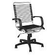 Eurostyle Baldwin High Back Black,Aluminum Office Chair
