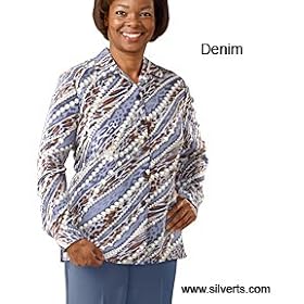 Buy Arthritis Front Blouse with VELCRO® brand fasteners - Petite
