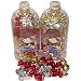 Delicia Italian Fine Chocolate Truffles, 2/17.6oz Resuable Containers