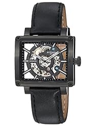 Stuhrling Original Womans 258.12551 Lady Axis Automatic Skeleton Black Watch