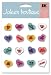 Jolees  Boutique Valentine Themed Ornate Stickers, Conversation Hearts