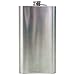 Maxam 12oz Stainless Steel Hip Flask W/ Hinged Cap - 2 Pack