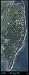 New Jersey Shore from space satellite print/poster photograph: 16x41 glossy