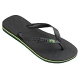 Havaianas Brasil Flip-Flops - Black - BRA 35/36 - UK 3/4