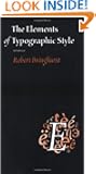 The Elements of Typographic Style