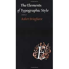 The Elements of Typographic Style