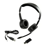 Produkt-Bild: Sharon M&eacute;q PC 31 Funk Hifi-Stereo Headset/ CD Qualit&auml;t mit digitaler 2,4 GHz wireless &Uuml;bertragung, rauschfrei/ 10m Reichweite/ wiederaufladbar / Kopfh&ouml;rer + Mikrofon + USB Wireless-Stick (Macbook Air Macbook Pro iMac mit Mac OS Lion Leopard/ PCs mit Linux Ubuntu/ Windows 7 XP PC,iPad 3 mit Hebron Camera Connection Kit erkennt die neue Hardware automatisch, Falls nicht erkannt bitte USB Port wechseln)