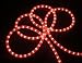 18' Bright Pink Indoor/Outdoor Christmas Rope Lights