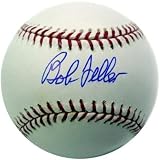 Bob Feller Autographed MLB Baseball PSA