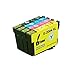 iTinte Compatible Epson Ink Cartridges 200 XL (1 Black, 1 Cyan, 1 Magenta, 1 Yellow) 4 Pack