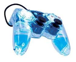 Creative Mind Interactive DGPN-471 Lava Glow Wired Controller In Gift Box - Without Rumble- - Blue