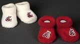 Washington State Cougars Newborn Bootie 2-Pack