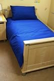 BLUE COT BED / JUNIOR DUVET SET