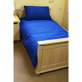 Royal Blue cot bed/ Junior Duvet Set