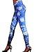 Womens Vincent Van Gogh Printed Leggings Starry Night Printed Tights Yoga Pants