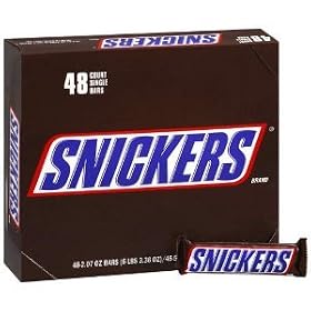 Snickers-Original Chocolate Candy Bar, 48ct