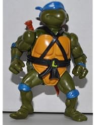 Vintage Leonardo with Belt & Weapons (1988) - Action Figure - Playmates - TMNT - Teenage Mutant Ninja Turtles Collectible Figure - Loose Out of Package & Print (OOP)